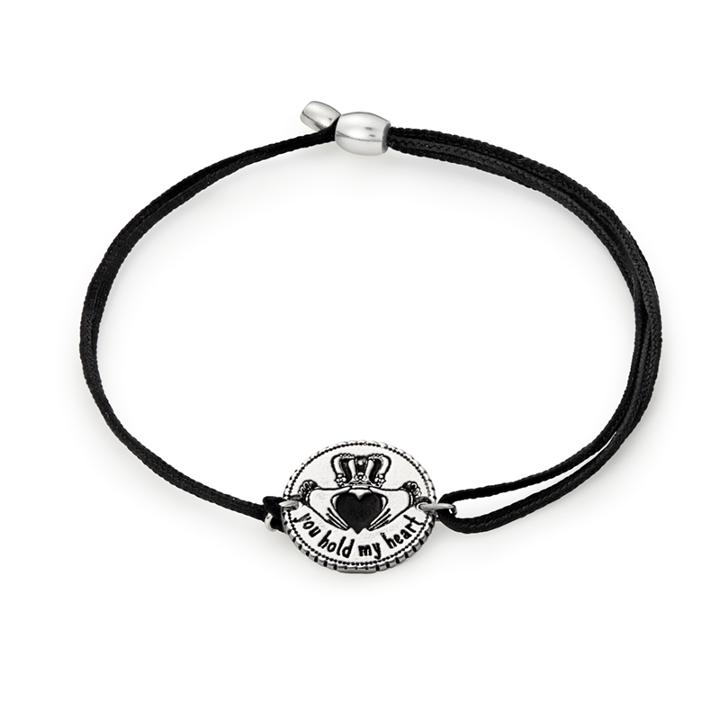 Alex And Ani You Hold My Heart Pull Cord Bracelet, 14kt Rose Gold Plated