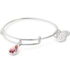 Alex And Ani October Birth Month Charm Bangle With Swarovski  Crystals, Shiny Silver Finish