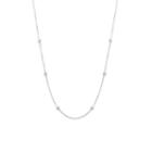 Alex And Ani 32  Expandable Chain Necklace Sterling Silver