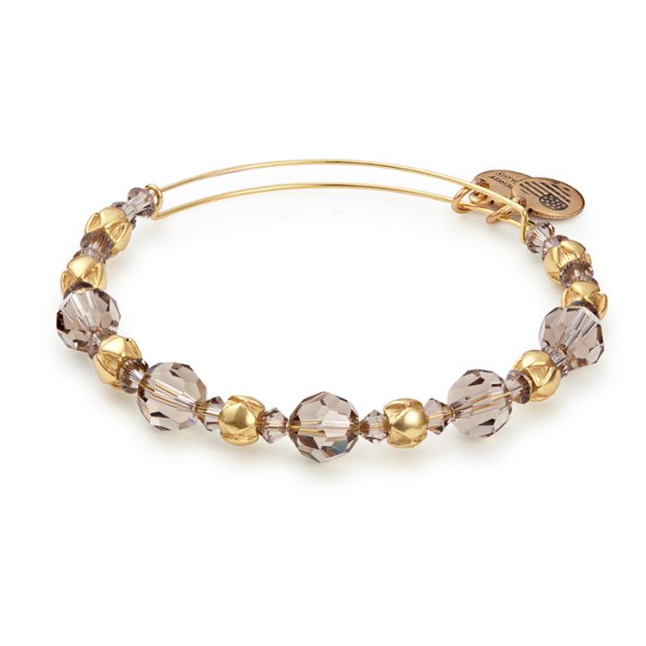 Alex And Ani Moon Beaded Bangle With Swarovski® Crystals