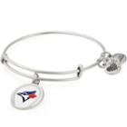 Alex And Ani Toronto Blue Jays Color Infusion Charm Bangle, Rafaelian Silver Finish