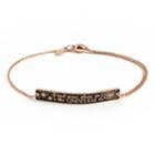 Alex And Ani Disney  Find Your Place In The Universe Pull Chain Bracelet, 14kt Rose Gold Plated
