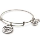 Alex And Ani Because I Am A Girl Charm Bangle Plan International, Rafaelian Silver Finish