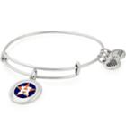 Alex And Ani Houston Astros Color Infusion Charm Bangle, Rafaelian Silver Finish