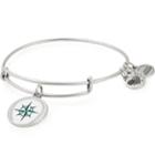 Alex And Ani Seattle Mariners Color Infusion Charm Bangle, Rafaelian Silver Finish