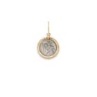 Alex And Ani Two Tone Saint Christopher Necklace Charm, Small
