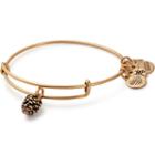 Alex And Ani Pinecone Charm Bangle Plan International, Rafaelian Gold Finish