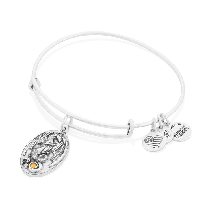 Alex And Ani Dragon Charm Bangle
