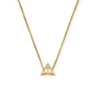 Alex And Ani Harry Potter  Deathly Hallows  Adjustable Necklace, 14kt Gold Plated
