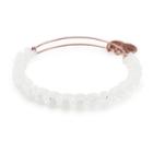 Alex And Ani Birch Boulder Beaded Bangle, Rafaelian Rose Gold Finish