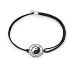 Alex And Ani Live In Harmony Pull Cord Bracelet, Sterling Silver