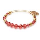 Alex And Ani Rouge Beaded Bangle With Swarovski® Crystals