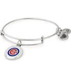 Alex And Ani Chicago Cubs Color Infusion Charm Bangle, Rafaelian Silver Finish