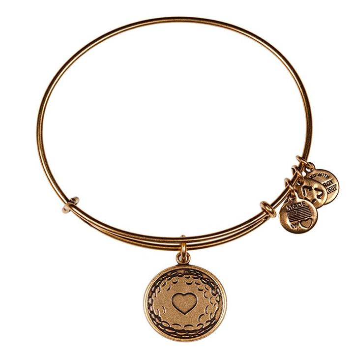 Alex And Ani Golf Ball Charm Bangle