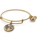 Alex And Ani New York Yankees  Primary Logo Charm Bangle, Rafaelian Gold Finish