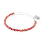 Alex And Ani Cosmic Crush Brilliance Beaded Bangle, Shiny Silver Finish