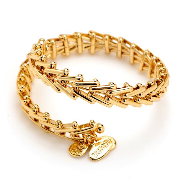 Alex And Ani Gypsy 66 Wrap, Shiny Gold Finish