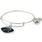 Alex And Ani Carolina Panthers Football Color Infusion Charm Bangle, Rafaelian Silver Finish
