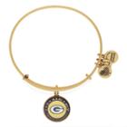 Alex And Ani Green Bay Packers On The 50 Charm Bangle, Rafaelian Gold Finish