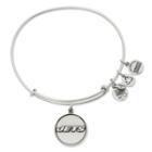 Alex And Ani New York Jets Logo Charm Bangle, Rafaelian Silver Finish