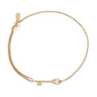 Alex And Ani Skeleton Key Pull Chain Bracelet