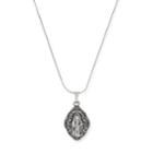 Alex And Ani Mother Mary Expandable Necklace, Rafaelian Silver Finish