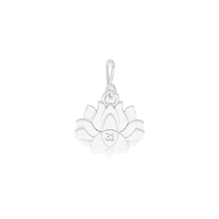 Alex And Ani Lotus Peace Petals Necklace Charm, Sterling Silver