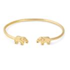 Alex And Ani Elephant Cuff, 14kt Gold Plated Sterling Silver