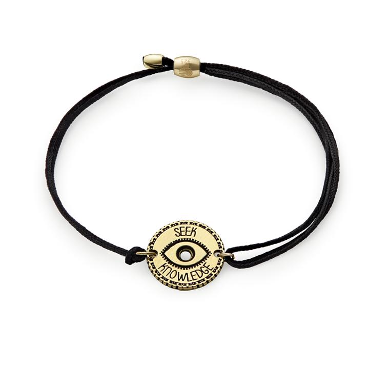 Alex And Ani Seek Knowledge Pull Cord Bracelet