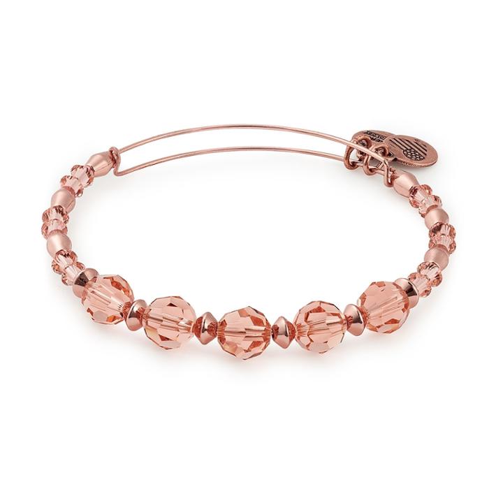 Alex And Ani Beaded Bangles With Swarovski  Crystals