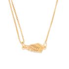 Alex And Ani Wing Pull Chain Necklace, 14kt Gold Plated