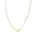 Alex And Ani Seahorse Pull Chain Necklace, 14kt Gold Plated