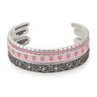 Alex And Ani Eye Of Horus Cuff Set Of 3, Rafaelian Silver Finish
