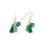 Alex And Ani Pasture Spring Meadow Drop Earrings, Rafaelian Gold Finish