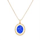 Alex And Ani Taurus Celestial Wheel Expandable Necklace, Shiny Gold Finish