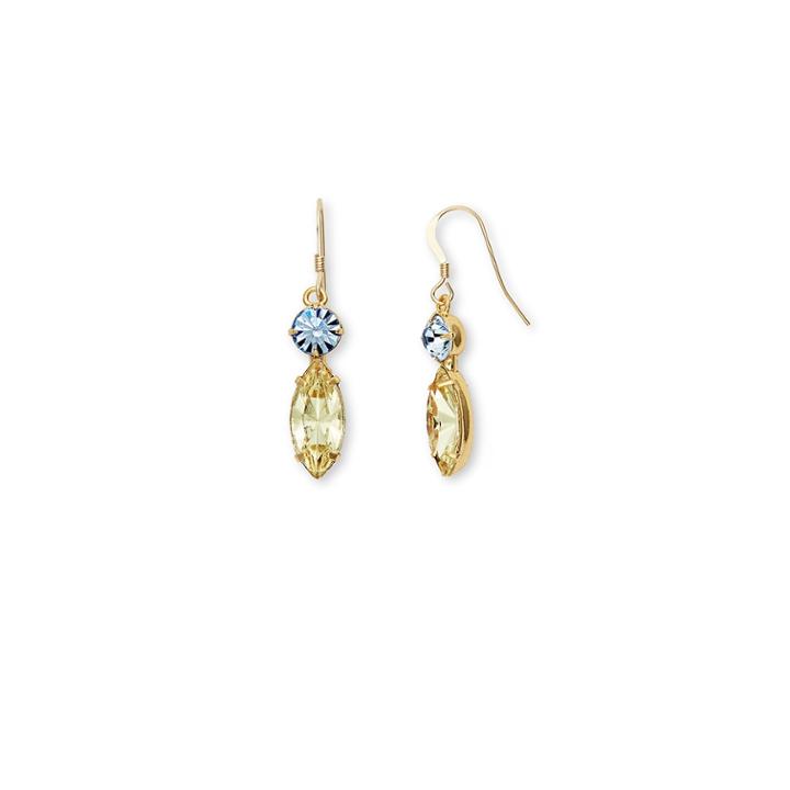 Alex And Ani Sunlight Sparkler Earrings, Shiny Gold Finish