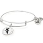 Alex And Ani Chicago White Sox Color Infusion Charm Bangle, Rafaelian Silver Finish