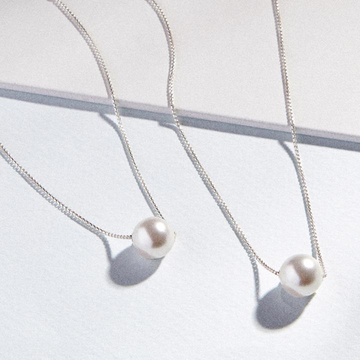 Alex And Ani White Sea Sultry Adjustable Necklace With Swarovski  Crystal Pearls, Sterling Silver