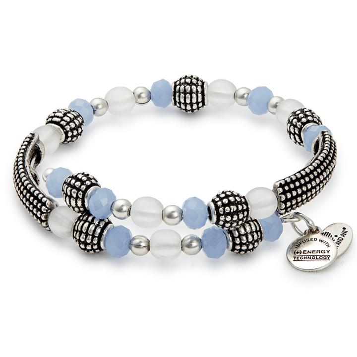 Alex And Ani Sky Destiny Wrap, Rafaelian Silver Finish