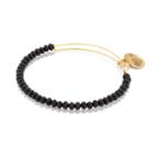 Alex And Ani Eclipse Brilliance Beaded Bangle, Shiny Gold Finish