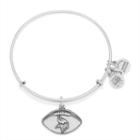 Alex And Ani Minnesota Vikings Football Charm Bangle, Rafaelian Silver Finish