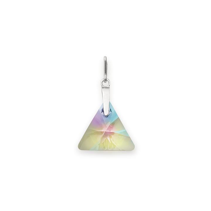 Alex And Ani Crystal Rhombus Necklace Charm With Swarovski  Crystal, 14kt Gold Plated