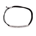 Alex And Ani #keepthepromise Pull Cord Bracelet, Sterling Silver