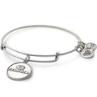 Alex And Ani University Of Georgia  Logo Charm Bangle, Rafaelian Silver Finish