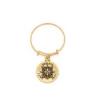 Alex And Ani Healing Love Expandable Wire Ring, Rafaelian Gold Finish