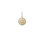 Alex And Ani Initial A Necklace Charm, 14kt Gold Plated