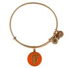 Alex And Ani Orange San Francisco Giants™ Cap Logo Charm Bangle, Rafaelian Gold Finish