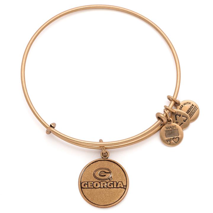 Alex And Ani University Of Georgia® Logo Charm Bangle