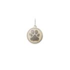Alex And Ani Paw Print Necklace Charm, Sterling Silver