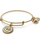 Alex And Ani Chicago Cubs™ Cap Logo Charm Bangle, Rafaelian Gold Finish